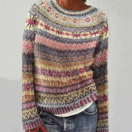 Latest Thick Needle Cloth 3D Digital Printing Men's And Women's Round Neck Sweater