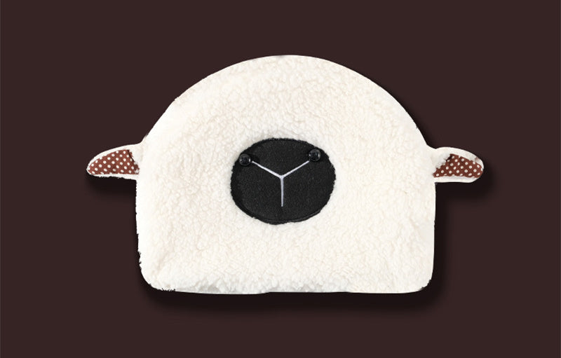 Cute And Sweet Sheep Baa Baa Ear Hat Plush To Keep Warm