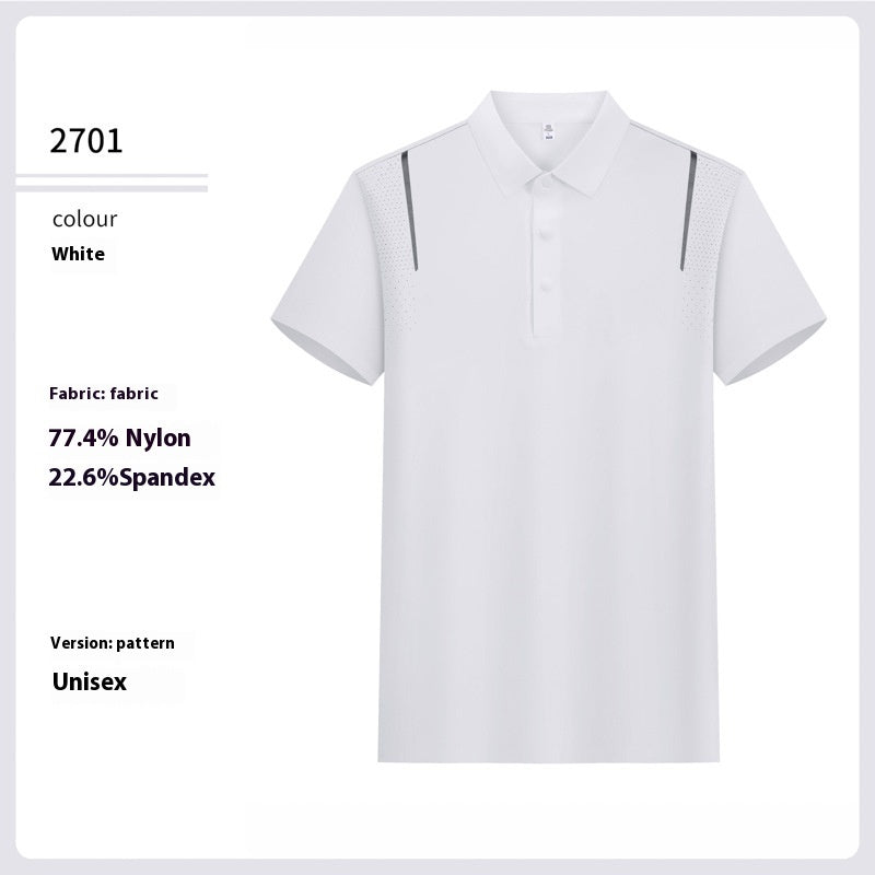 Male Leisure Sports And Leisure Breathable Polo T-shirt