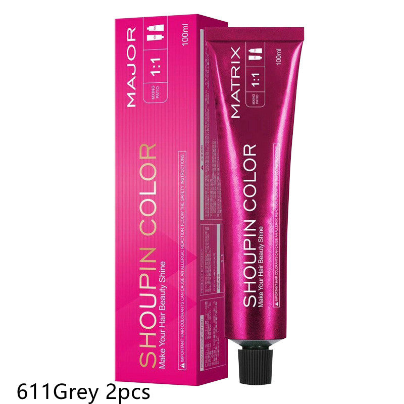 100 ml frisørsalon hårfarvecreme havfruefarveshampoo
