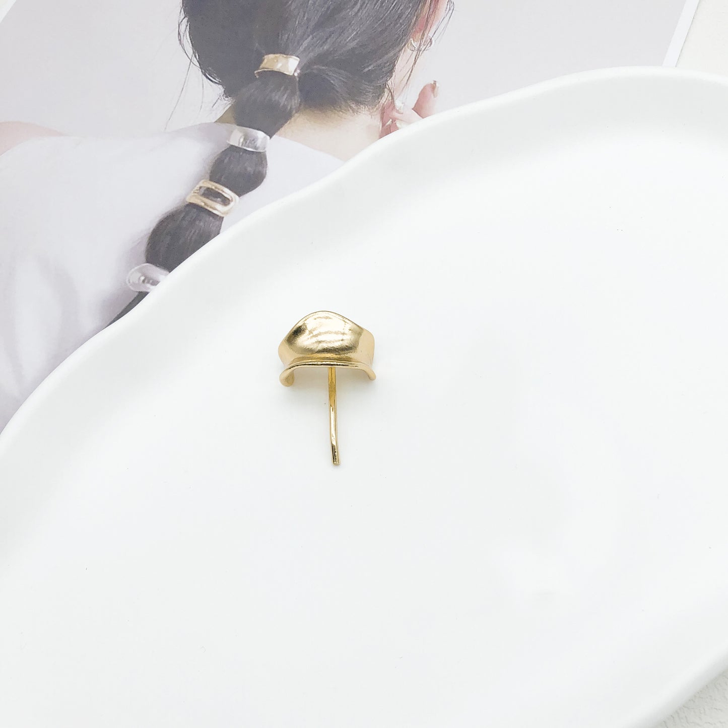 Japanese And Korean Style Original Personalized Hair Accessories Ponytail Clip High Sense