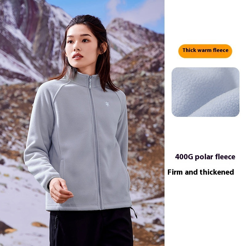 Fleece Cardigan til kvinder