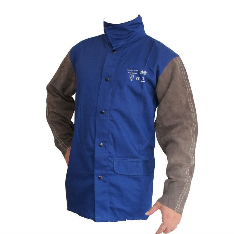 Niu Two Layer Leather Long Sleeve Welding Suit Summer Refreshing Operation