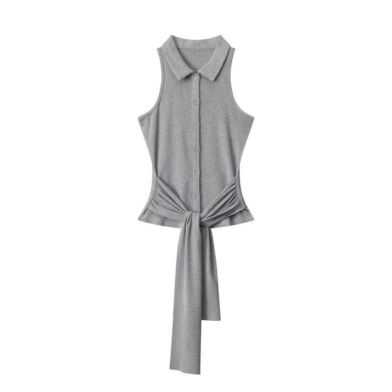 Design Waistcoat Vest Sleeveless Fashion Hot Girl Vest Top