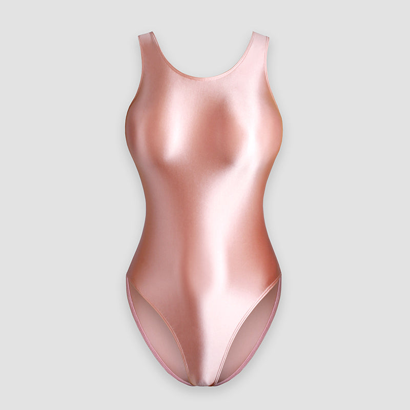 Women's Gymnastics One Piece Swimsuit Vest With Crotch