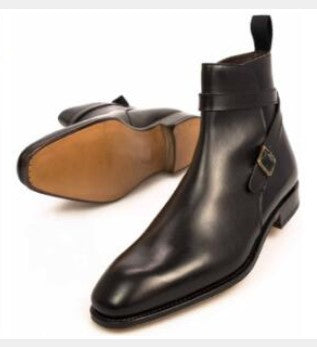 Representative Short Boots Men's Boots Belt Buckle New Style