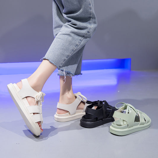 Summer Niche Sports Flat Roman Women's Shoes