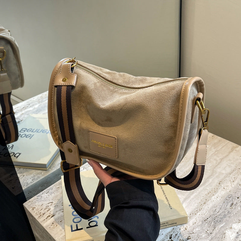 Ensfarvet Trendy Sense Specialdesignet Boston Bag Skuldertaske