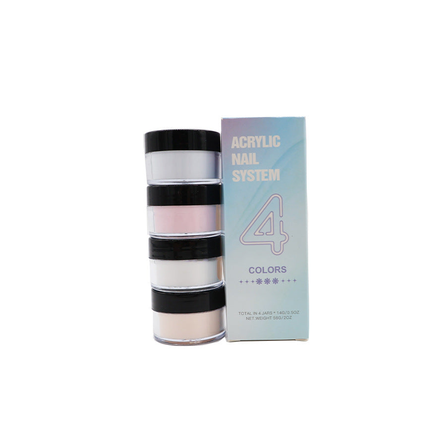 Suit Nail Shimmering Powder DIY Handmade Manicures Decoration 4 Colors