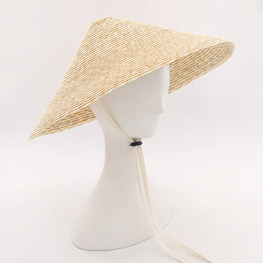 Summer Straw Hat With Straw