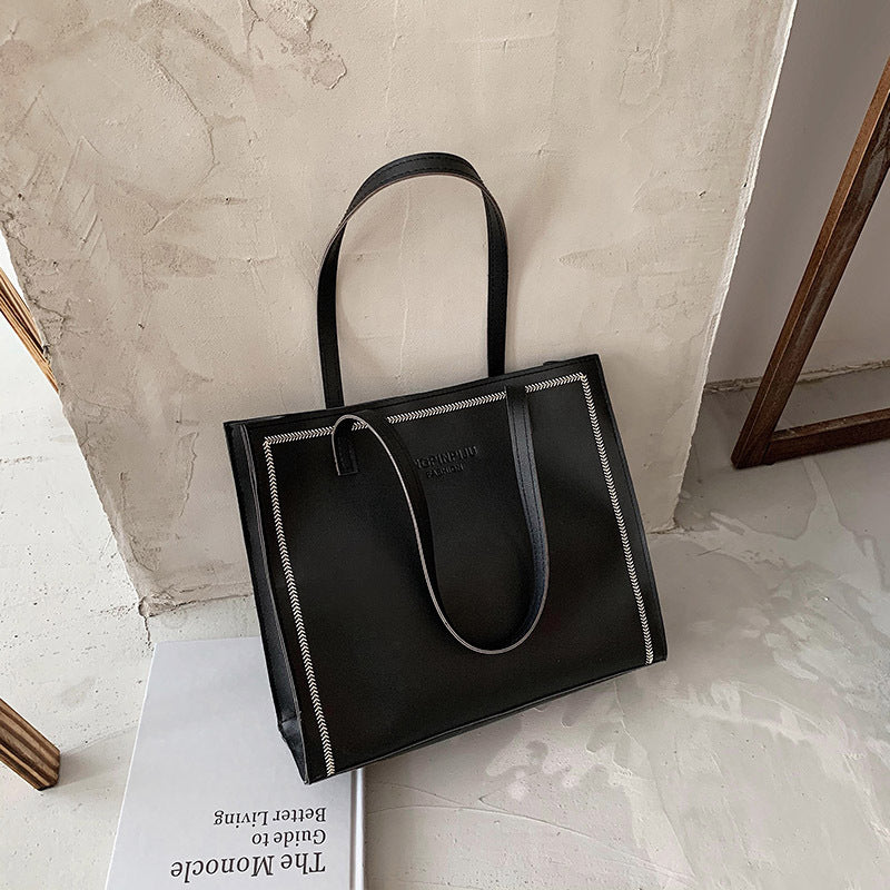 Simple Large-capacity Single Shoulder Bag Female