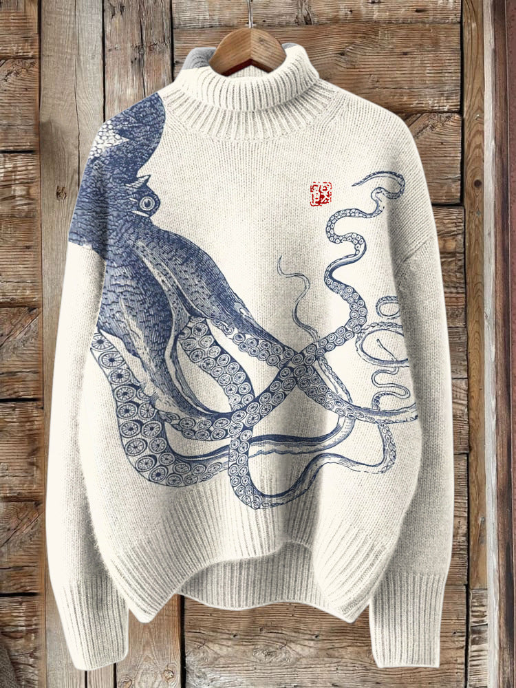 Printing Casual Cloak Coat Cardigan Sweater  Abstract
