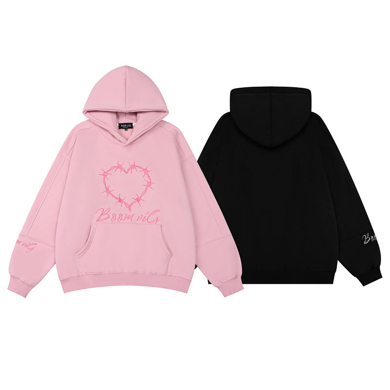 Hættetrøje, Fleeceforet, Damemodel, Pullover, Tyk
