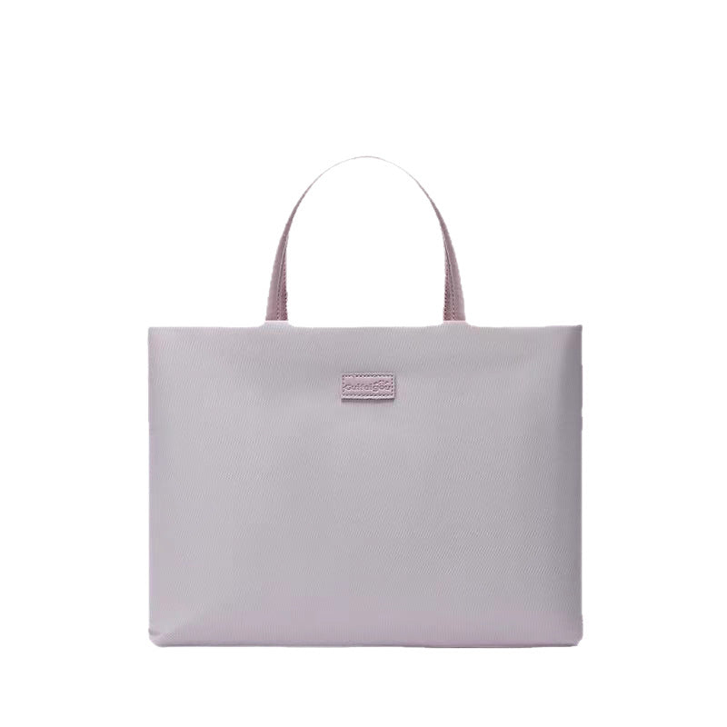 Solid Color Simple Lightweight Women's Laptop Bag