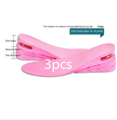 Air Cushion Heightening Insole, Invisible Inner Heightening Pad