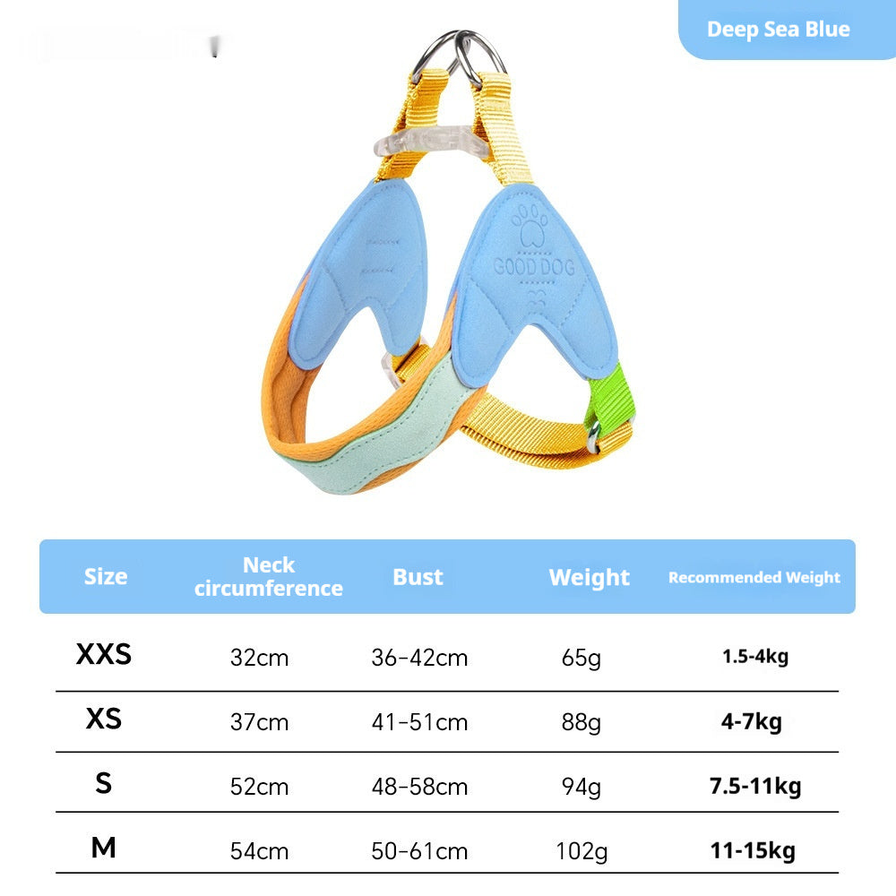 Dog Harness Vest-style Leash, Dopamine Dog