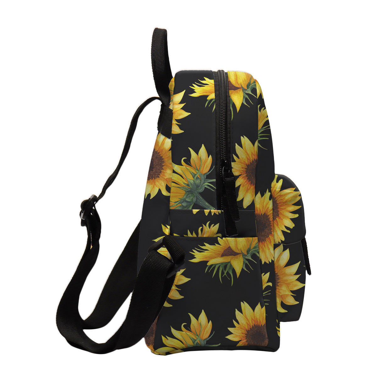 Sunflower Women's Backpack HD Waterproof Printing Mini Schoolbag