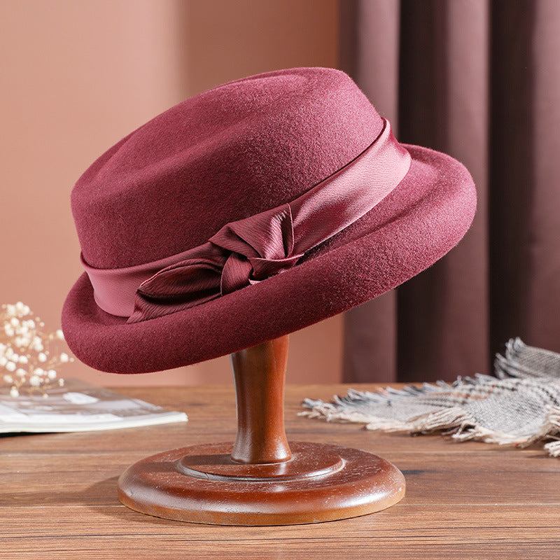 Women's French Retro Woolen Beret Hat