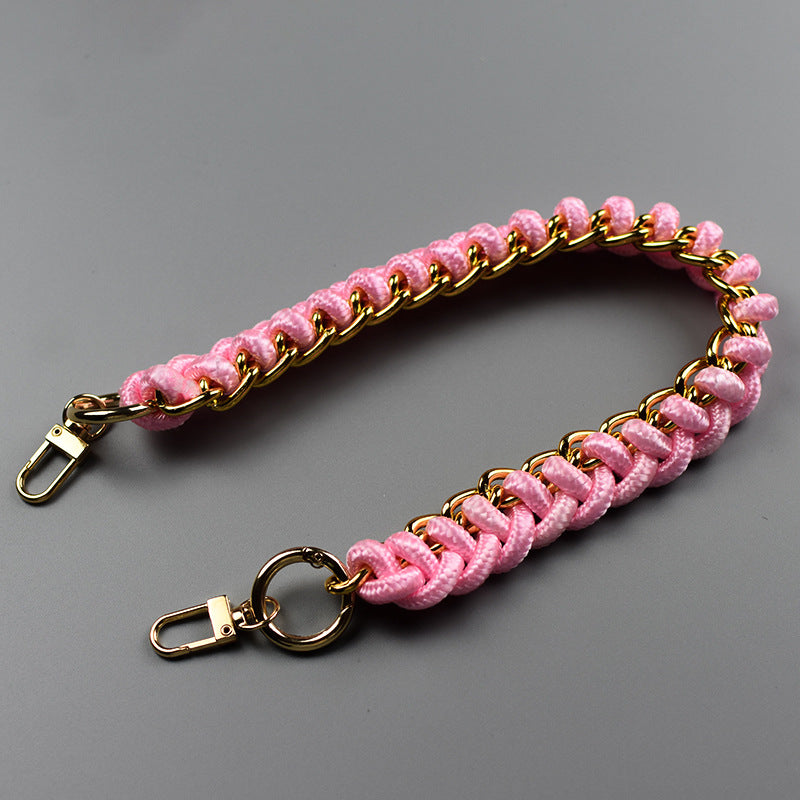 Women's Bag Woven Bag With 40cm Short With Buckle Can Be Mobile Phone Charm