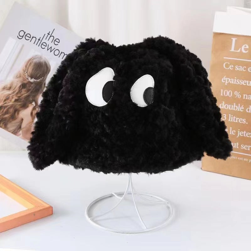 Cute Long Ears Cartoon Pullover Cute Rabbit Plush Hat