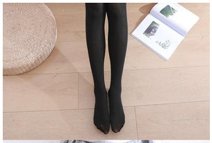 Thin Bow High-tube Stitching Lolita Bottoming Socks