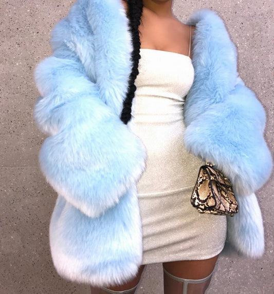 Autumn And Winter New Fur European And American Fur Coat  Fox