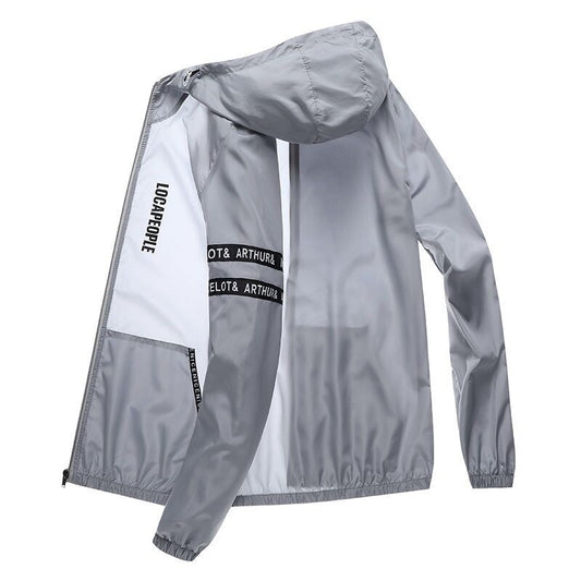 Lightweight Breathable Sun Protection Clothing Men's Jacket