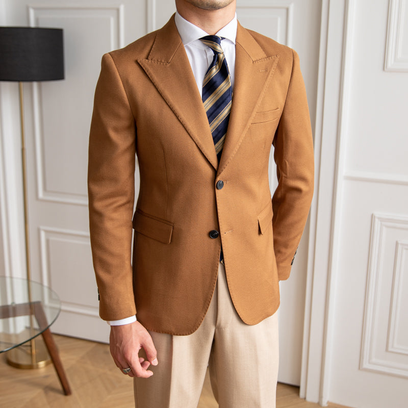 Business Slim-fitting Suit Men's British Jacket