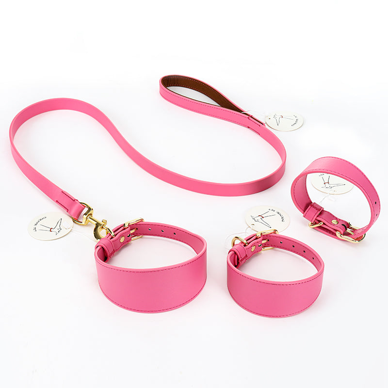 Soft Hand Holding Rope Necklet Set Pet Supplies