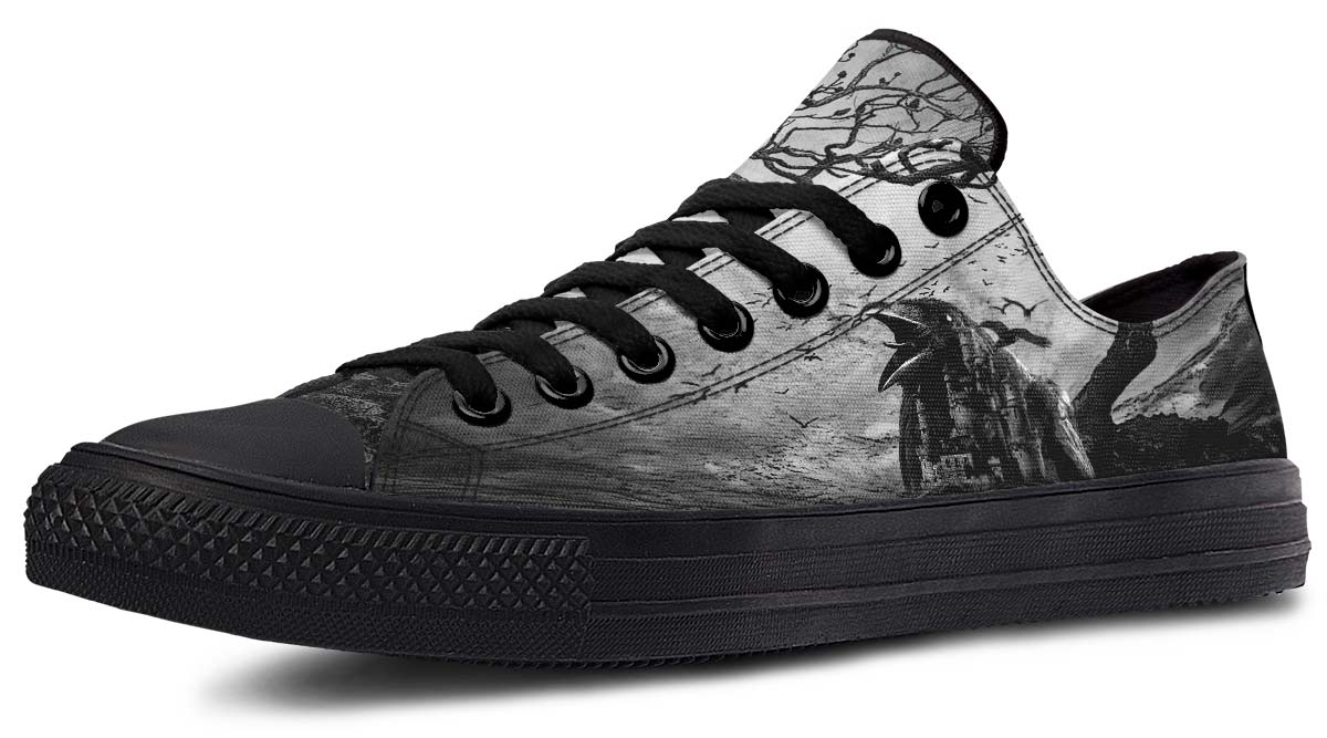 Fashion Print Couple Low-Top Canvas Shoes