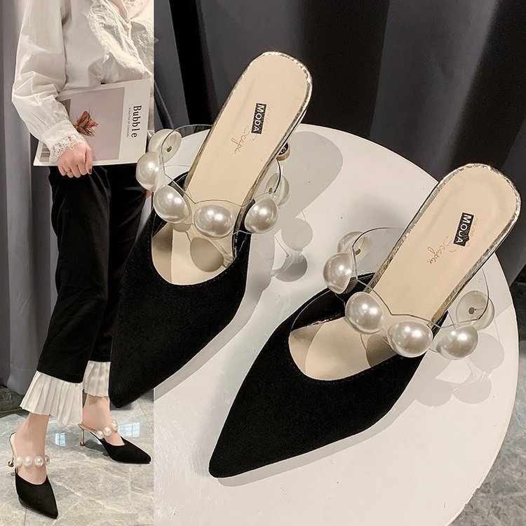 Pearl Stickers Fashionable All-match Shoes