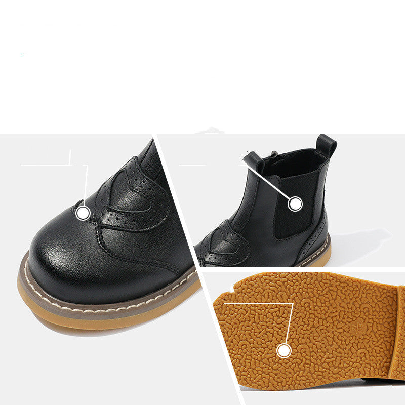 Autumn Style Medium And Large Children's Single Boots