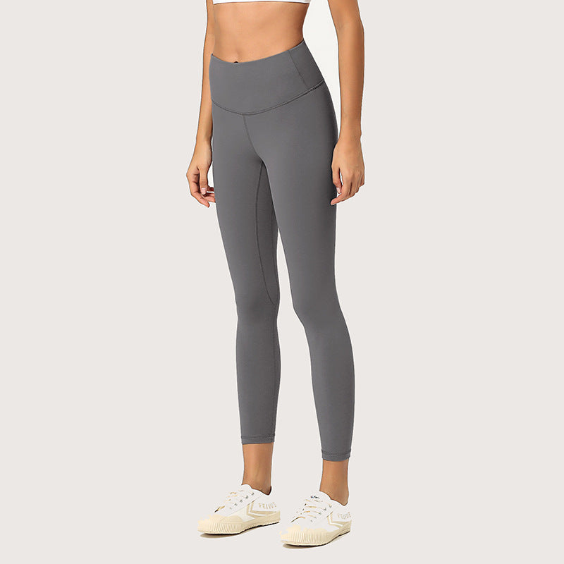 Double-sided Sanding Skin Nude Feel Yoga Pants
