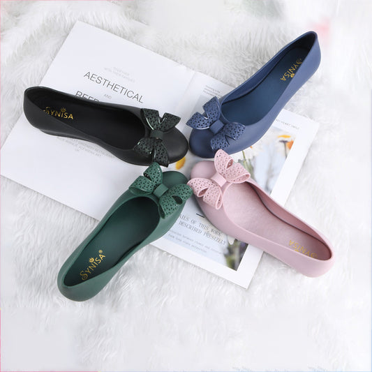 Women's Casual Light Sandals With Bow Wedge Heel