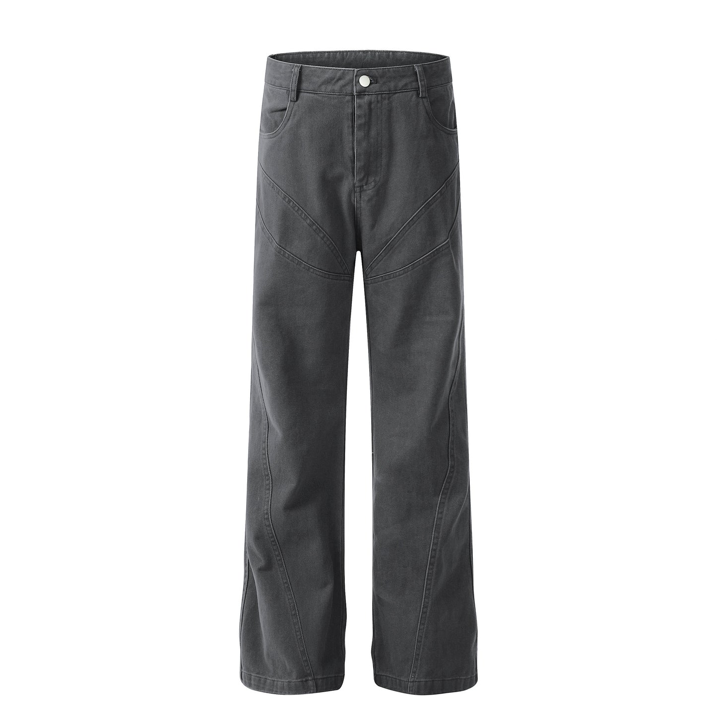 American Cotton Overalls Retro High Street Straight