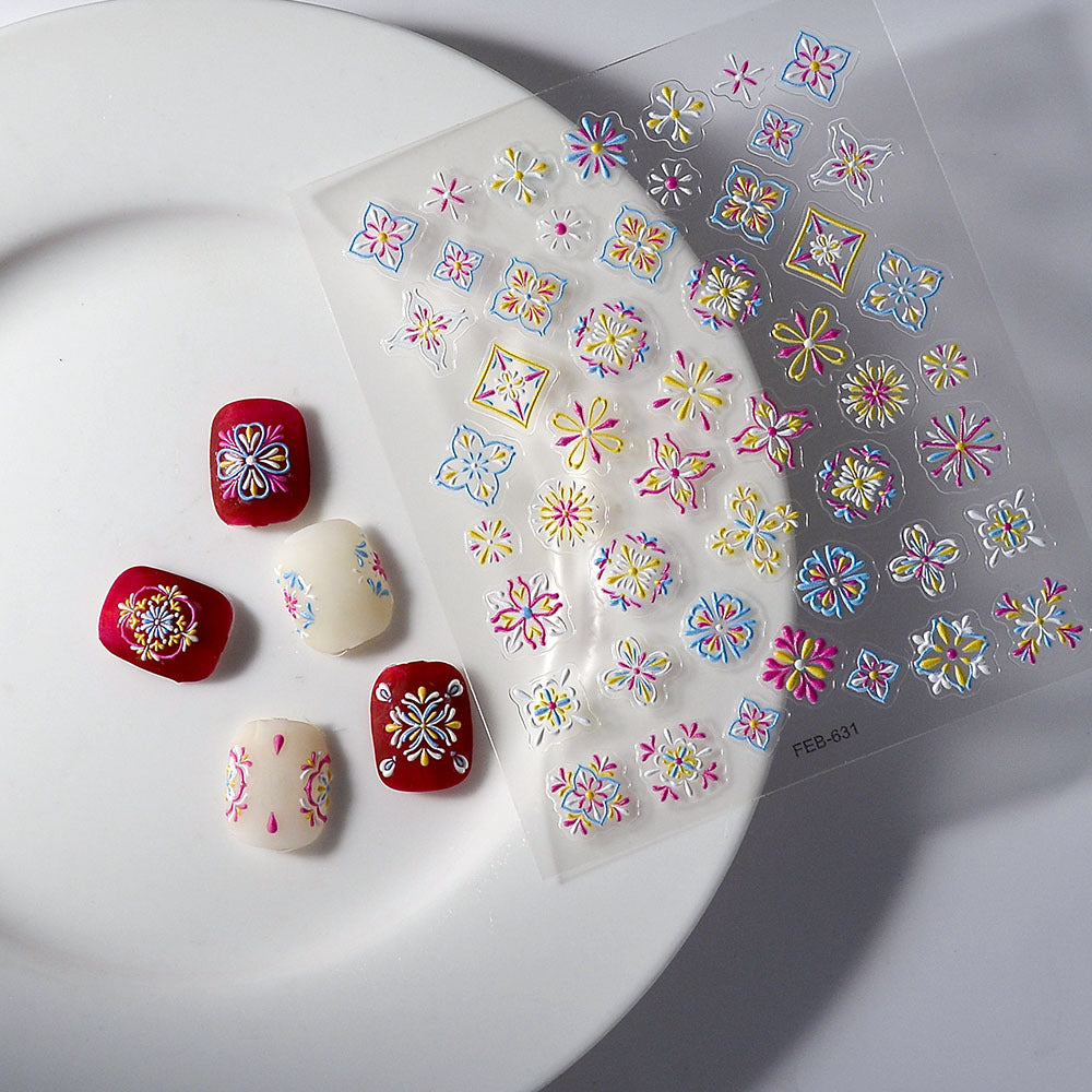 Craft Three-dimensional Nail Sticker Relief