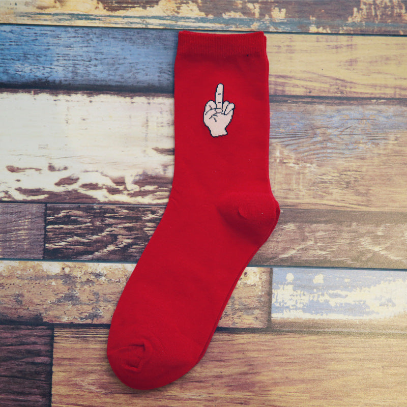 Women's Cartoon Fashion Candy Color Socks