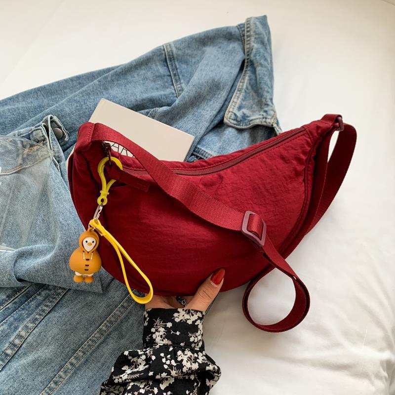 Women's Fashionable Lightweight And Versatile Casual Shoulder Canvas Bag