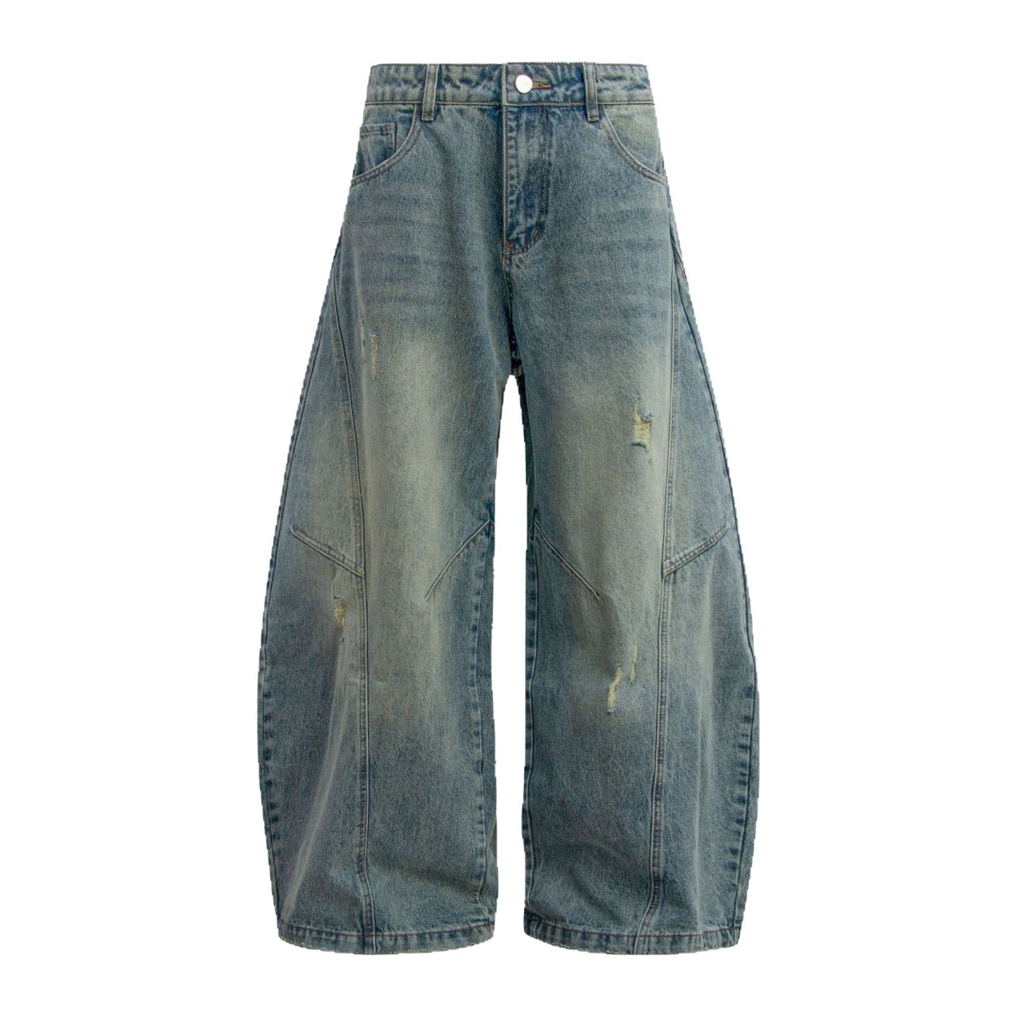 Stylish Loose-fitting Wide-leg Slimming Straight-leg Pants