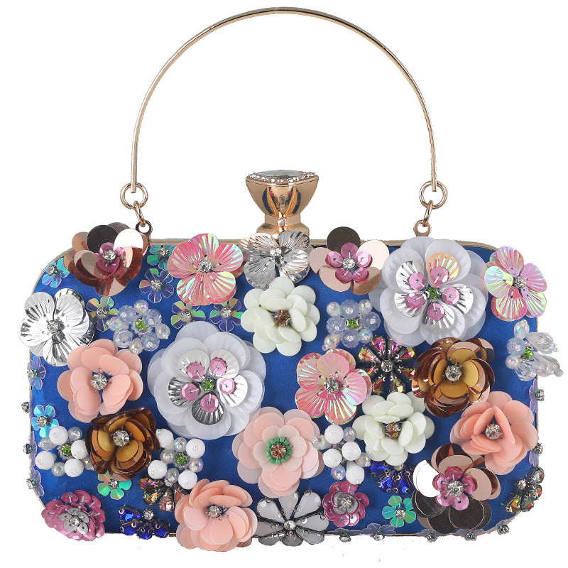 Flower European And American Fashion Lady Handbag