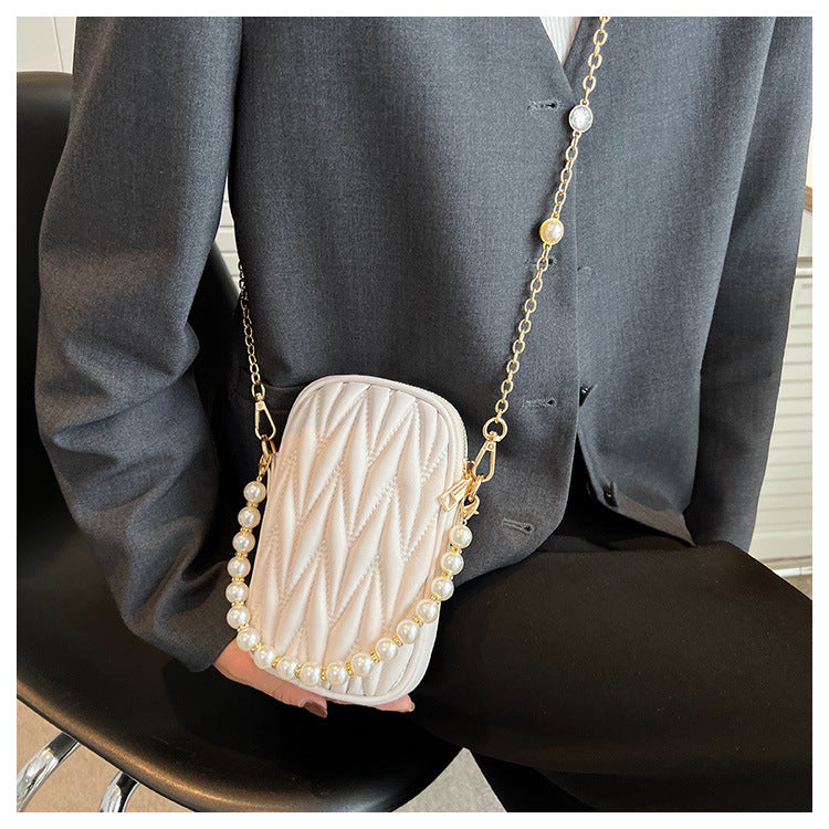 Female Summer New High-grade Mini Chain Crossbody Bag