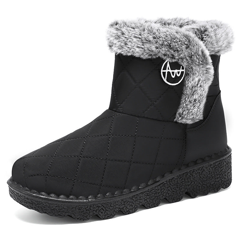 Women's High-top Soft Bottom Outdoor Snow Boots