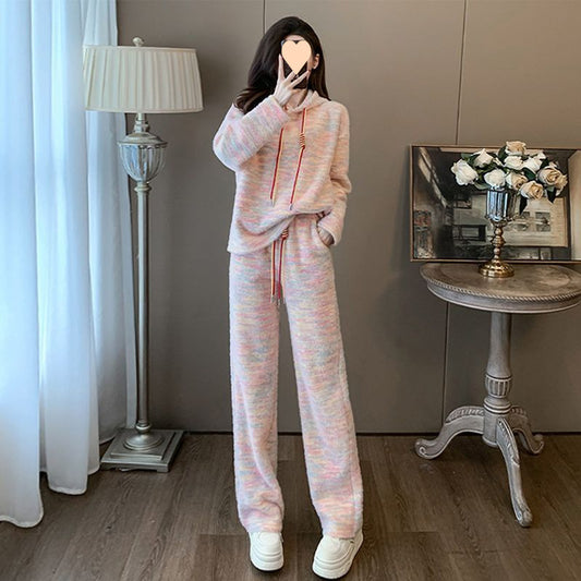 Hong Kong Style Fashion Casual Exercise Suit