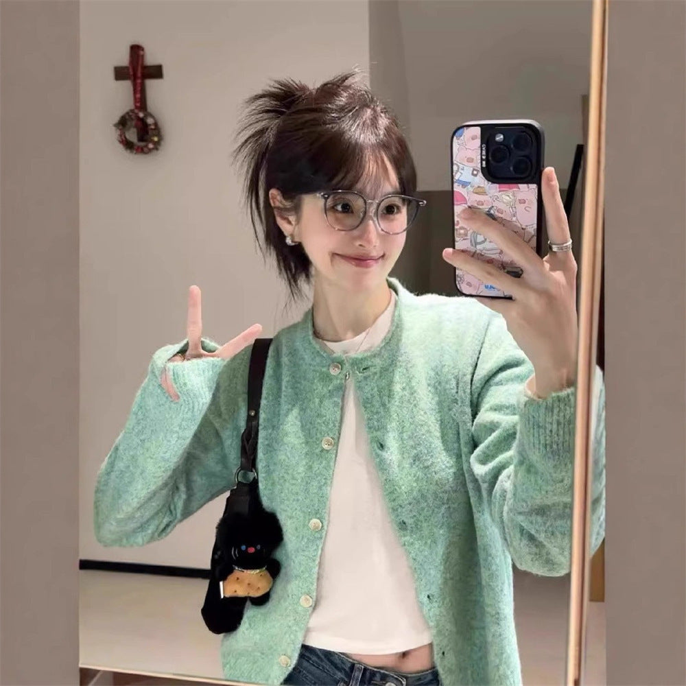 Loose And Lazy Style New Knitwear Top For Women