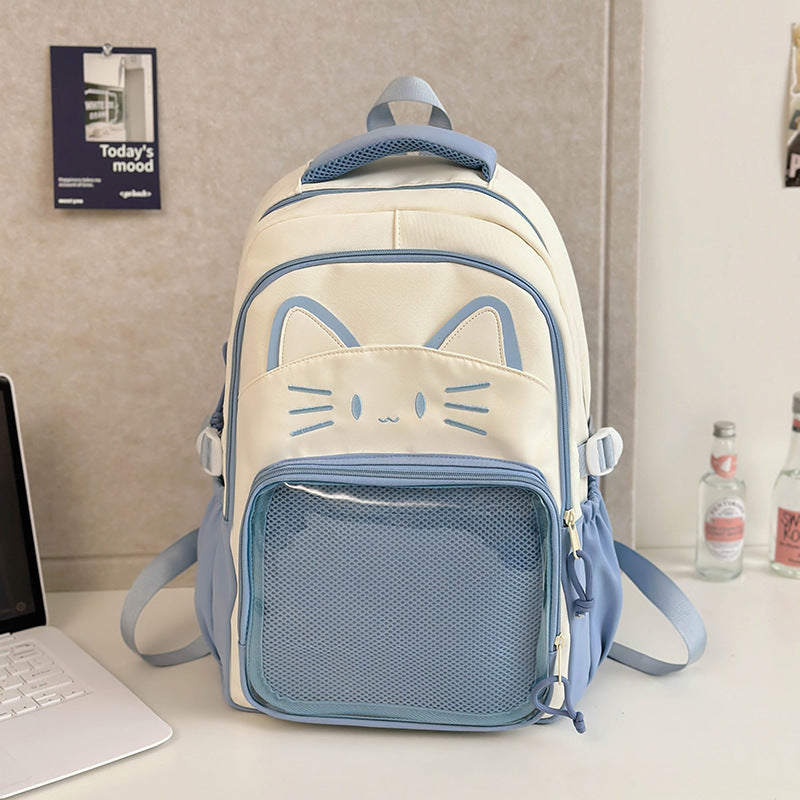 Korean Version Cartoon Large Capacity Casual Backpack