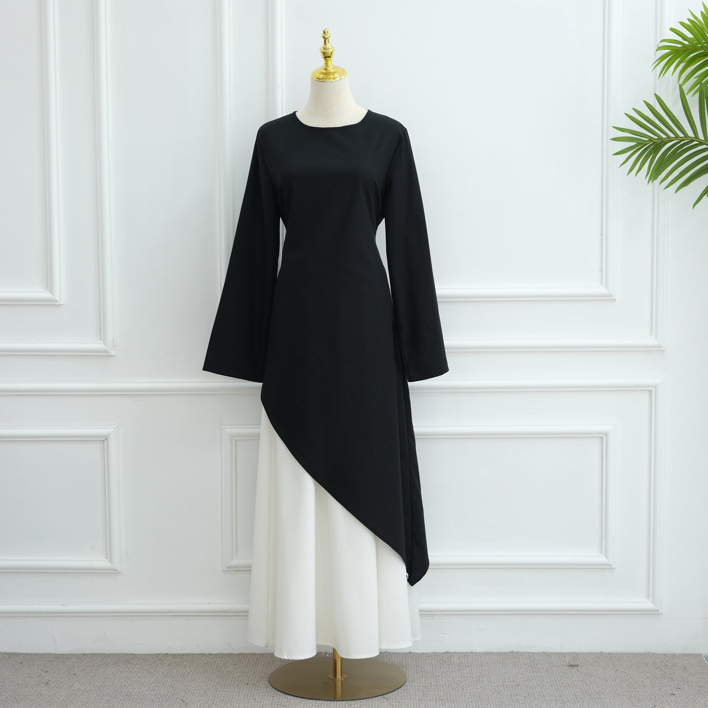 Female Simplicity Elegant Top With Fashion Skirt