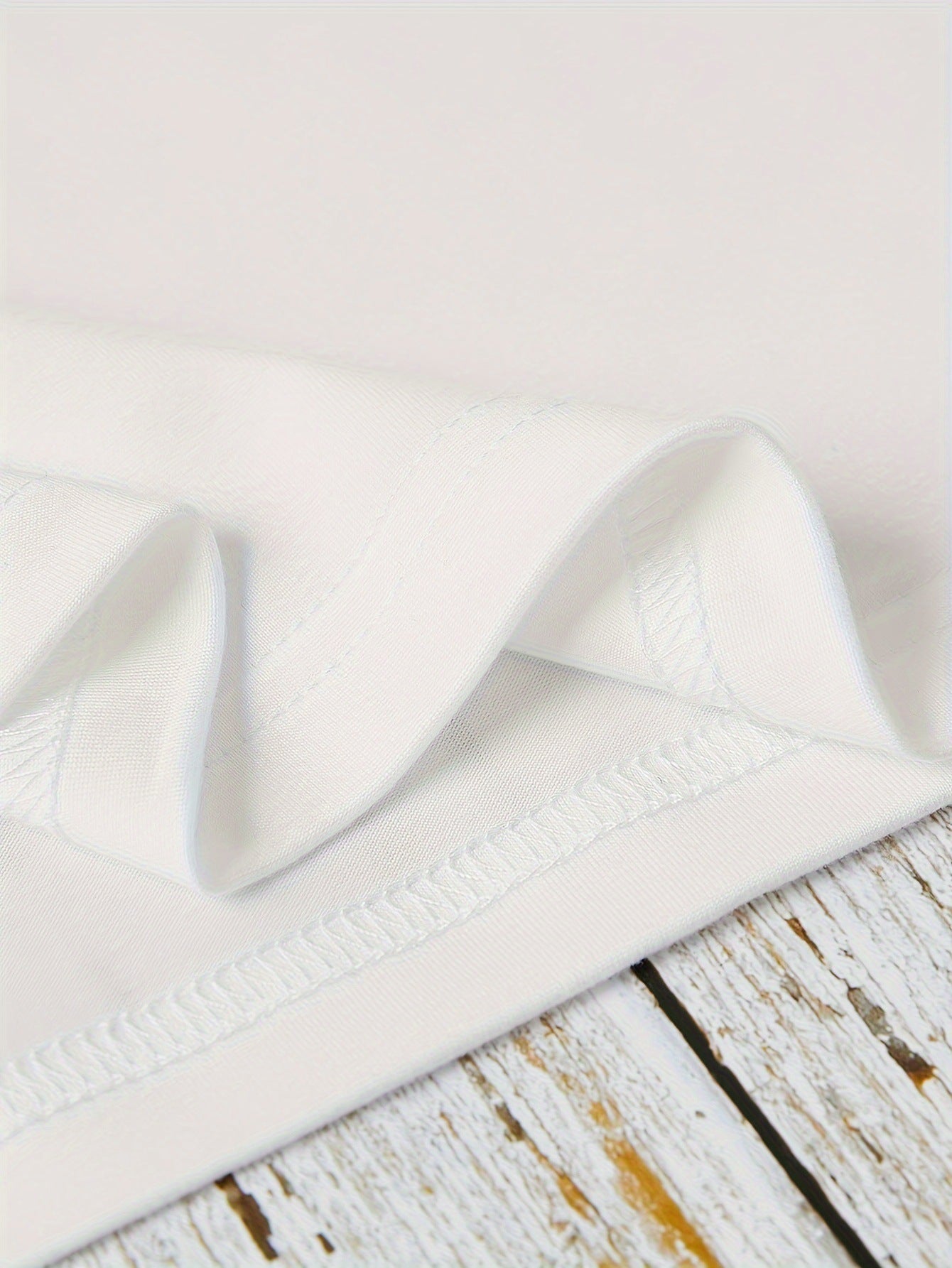 Easter Cotton Letter Print T-shirt