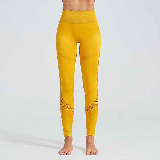 Peach Hip High Waist Yoga Pants