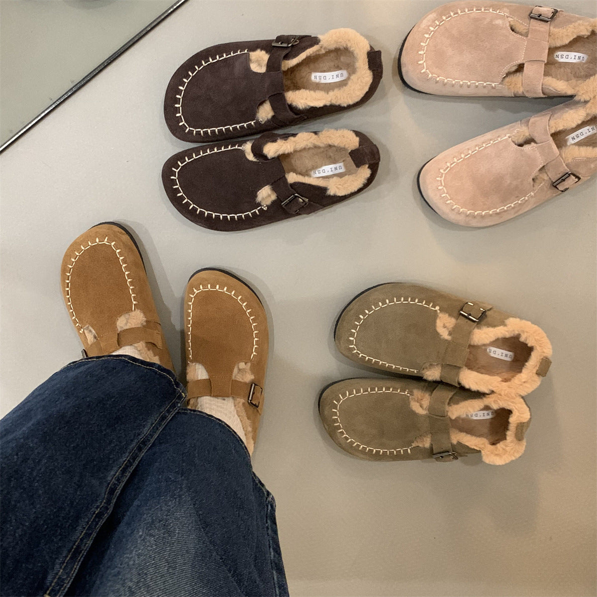 Women's Plush Snow Cotton Shoes