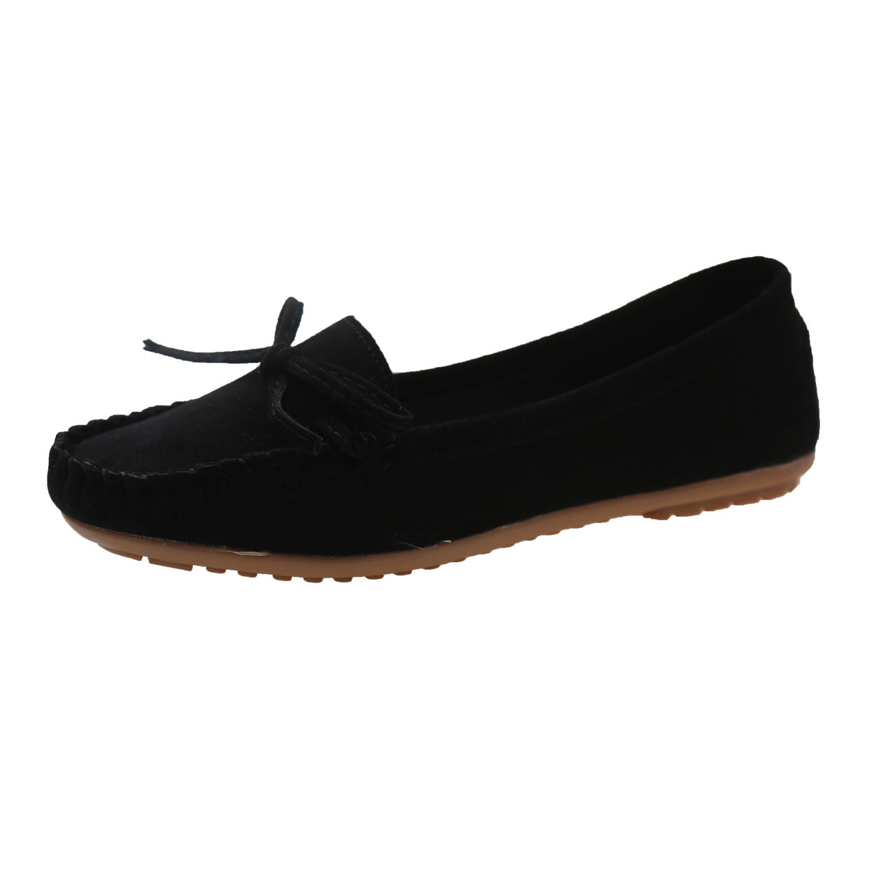 Slip-on Casual Round-toe Flat Shallow-shoe
